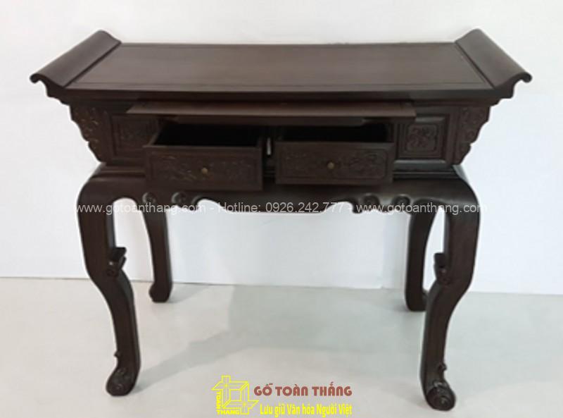 Bàn Thờ Gia Tiên gỗ Chiu Liu Cuốn thư 134 BGT-08 Bàn Thờ Gia Tiên gỗ Chiu Liu Cuốn thư 134 BGT-08 - Ảnh 2