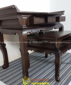 Bàn Thờ Gia Tiên gỗ Óc Chó BTO-01 - Ảnh 3
