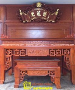 Bàn Thờ đứng hiện đại gỗ Gõ đỏ BT-01