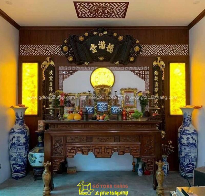 Bàn Thờ đứng hiện đại gỗ Chiu Liu BT-51 Bàn Thờ đứng hiện đại gỗ Chiu Liu BT-51