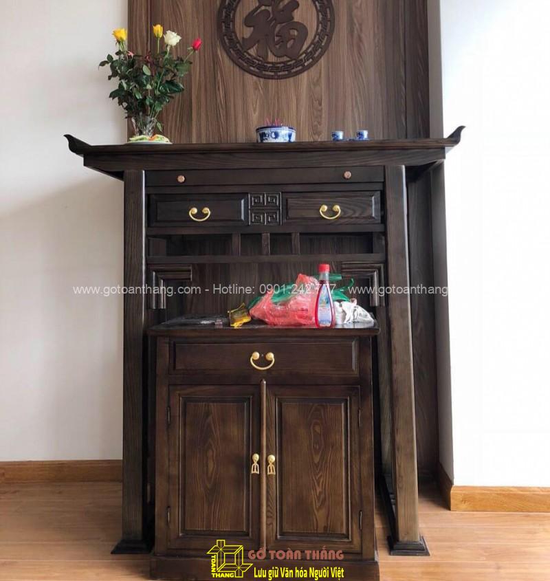 Bàn Thờ đứng hiện đại gỗ Chiu Liu BT-54 Bàn Thờ đứng hiện đại gỗ Chiu Liu BT-54