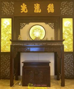 Bàn Thờ đứng hiện đại gỗ Chiu Liu BT-53