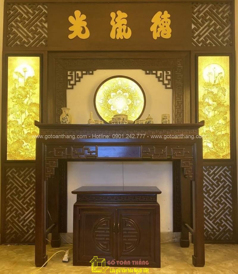 Bàn Thờ đứng hiện đại gỗ Chiu Liu BT-53 Bàn Thờ đứng hiện đại gỗ Chiu Liu BT-53