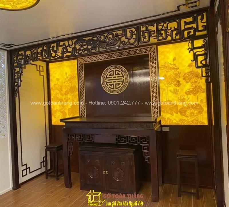 Bàn Thờ đứng hiện đại gỗ Chiu Liu BT-46 Bàn Thờ đứng hiện đại gỗ Chiu Liu BT-46