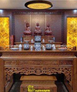 Bàn Thờ đứng hiện đại gỗ Gõ đỏ BT-29