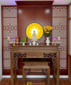 Bàn Thờ đứng hiện đại gỗ Gõ đỏ BT-30
