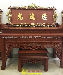 Bàn Thờ đứng hiện đại gỗ Gõ đỏ BT-32
