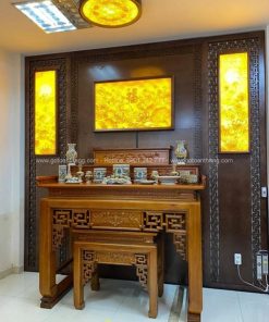 Bàn Thờ đứng hiện đại gỗ Gõ đỏ BT-41