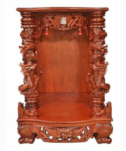 Bàn thờ Thần Tài gỗ Căm Xe BTT-17
