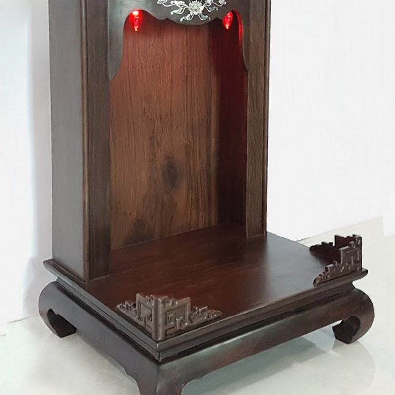 Bàn thờ Thần Tài gỗ Chiu Liu BTT-18 - Ảnh 2