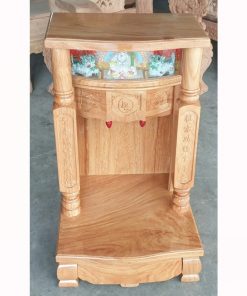 Bàn thờ Thần Tài gỗ Gõ Đỏ TTD-13