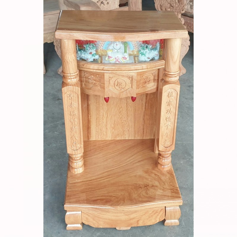 Bàn thờ Thần Tài gỗ Gõ Đỏ TTD-13 Bàn thờ Thần Tài gỗ Gõ Đỏ TTD-13