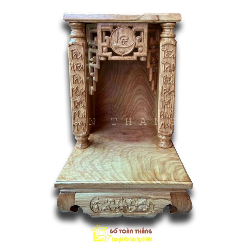 Bàn thờ Thần Tài gỗ Gõ đỏ TTG-09 Bàn thờ Thần Tài gỗ Gõ đỏ TTG-09