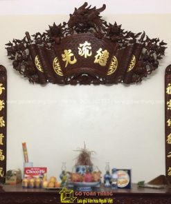 Bộ Hoành phi Câu đối Gỗ Gụ HPĐ-01