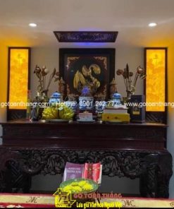 Sập thờ Mai Điểu gỗ Chiu Liu ST-06