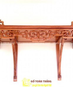 Trang thờ treo tường gỗ Gõ đỏ TT-09