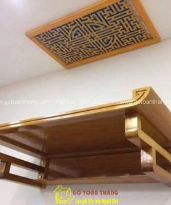 Tấm chống ám khói gỗ Sồi TCK-06