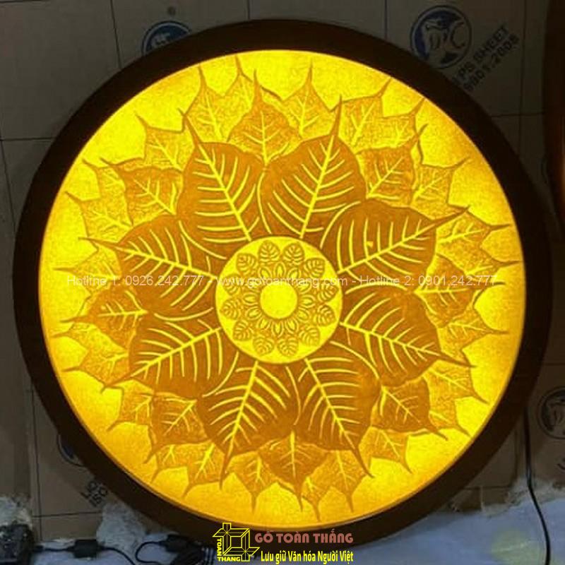Tranh Trúc Chỉ hào quang Bồ đề TTC-11 Tranh Trúc Chỉ hào quang Bồ đề TTC-11