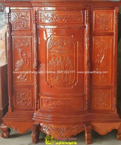Tủ thờ gỗ Gõ đỏ TTH-10