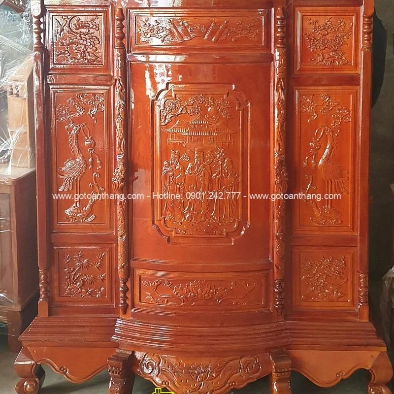 Tủ thờ gỗ Gõ đỏ TTH-10