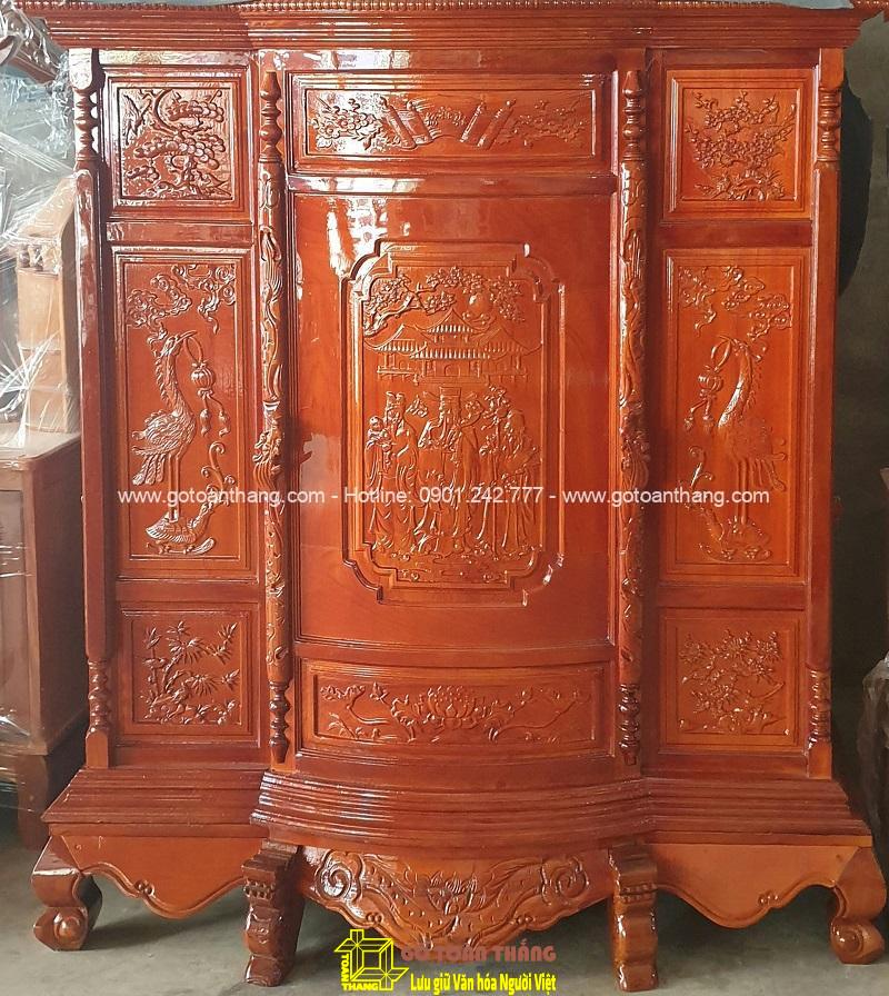 Tủ thờ gỗ Gõ đỏ TTH-10 Tủ thờ gỗ Gõ đỏ TTH-10