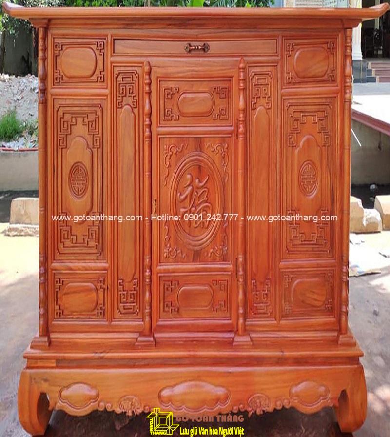 Tủ thờ gỗ Gõ đỏ TTH-05 Tủ thờ gỗ Gõ đỏ TTH-05