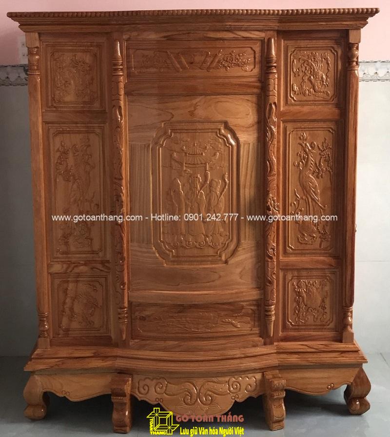 Tủ thờ gỗ Gõ đỏ TTH-08 Tủ thờ gỗ Gõ đỏ TTH-08