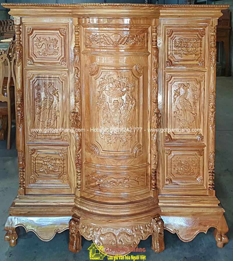 Tủ thờ gỗ Gõ đỏ TTH-11 Tủ thờ gỗ Gõ đỏ TTH-11