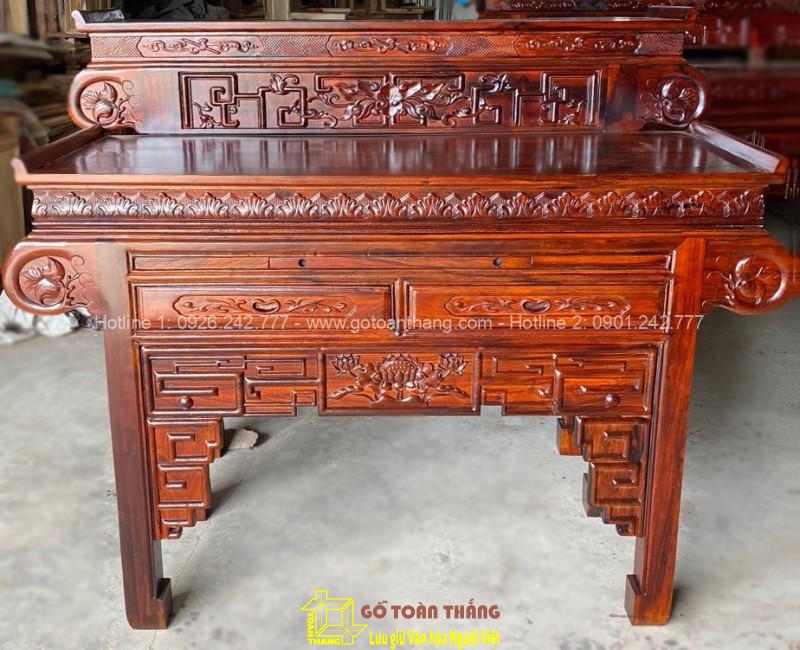 Bàn Thờ gỗ Muồng 2 tầng BTM-04 Bàn Thờ gỗ Muồng 2 tầng BTM-04
