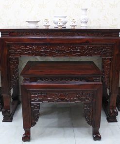 Bàn Thờ đứng hiện đại gỗ Muồng BTM-01
