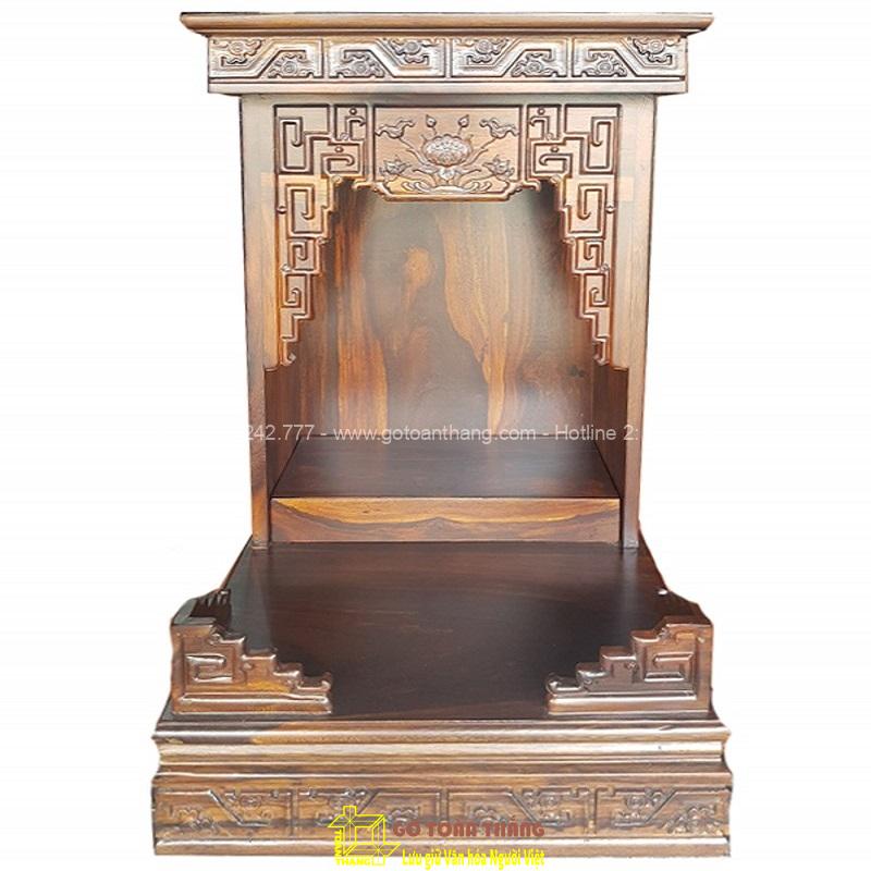 Bàn thờ Thần Tài gỗ Muồng BTM-01 Bàn thờ Thần Tài gỗ Muồng BTM-01