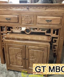 Bàn Thờ đứng hiện đại gỗ Sồi BTS-07