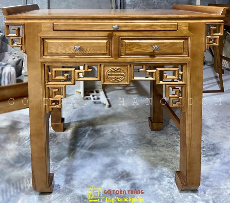 Bàn Thờ đứng hiện đại gỗ Sồi BTS-08 Bàn Thờ đứng hiện đại gỗ Sồi BTS-08