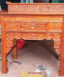 Bàn Thờ Gia Tiên gỗ Tràm 2 tầng GTT-02