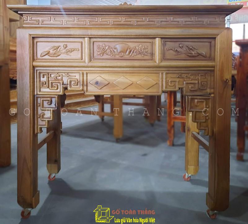 Bàn Thờ đứng hiện đại gỗ Tràm BTT-03 Bàn Thờ đứng hiện đại gỗ Tràm BTT-03