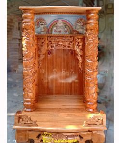 Bàn thờ Thần Tài gỗ Xoan Đào TTX-07