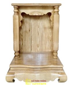 Bàn thờ Thần Tài gỗ Sồi TTS-04