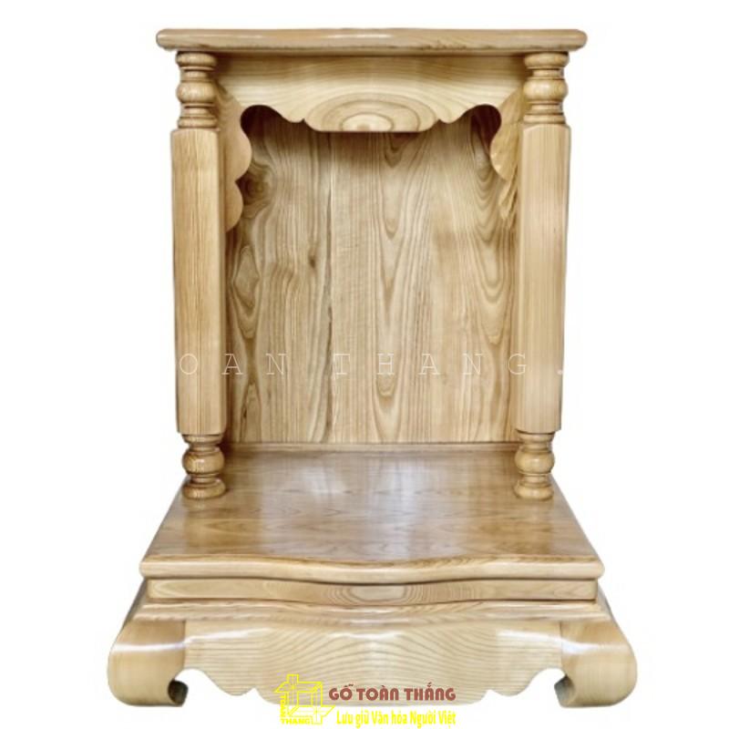 Bàn thờ Thần Tài gỗ Sồi TTS-04 Bàn thờ Thần Tài gỗ Sồi TTS-04