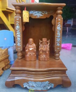 Bàn thờ Thần Tài gỗ Sồi TTS-01