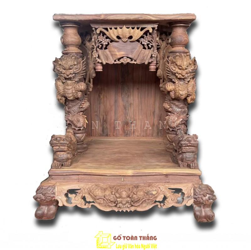 Bàn thờ Thần Tài gỗ Cẩm Lai TTC-09 Bàn thờ Thần Tài gỗ Cẩm Lai TTC-09