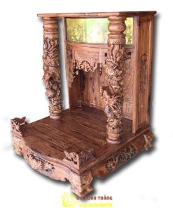 Bàn thờ Thần Tài gỗ Cẩm Lai TTC-08