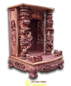 Bàn thờ Thần Tài gỗ Cẩm Lai TTC-01