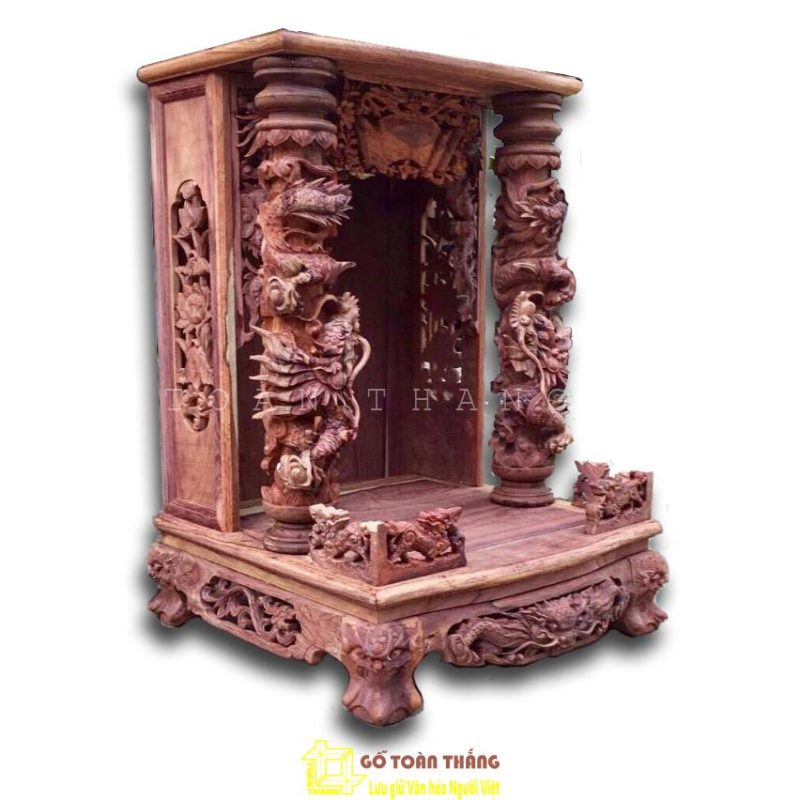 Bàn thờ Thần Tài gỗ Cẩm Lai TTC-01 Bàn thờ Thần Tài gỗ Cẩm Lai TTC-01