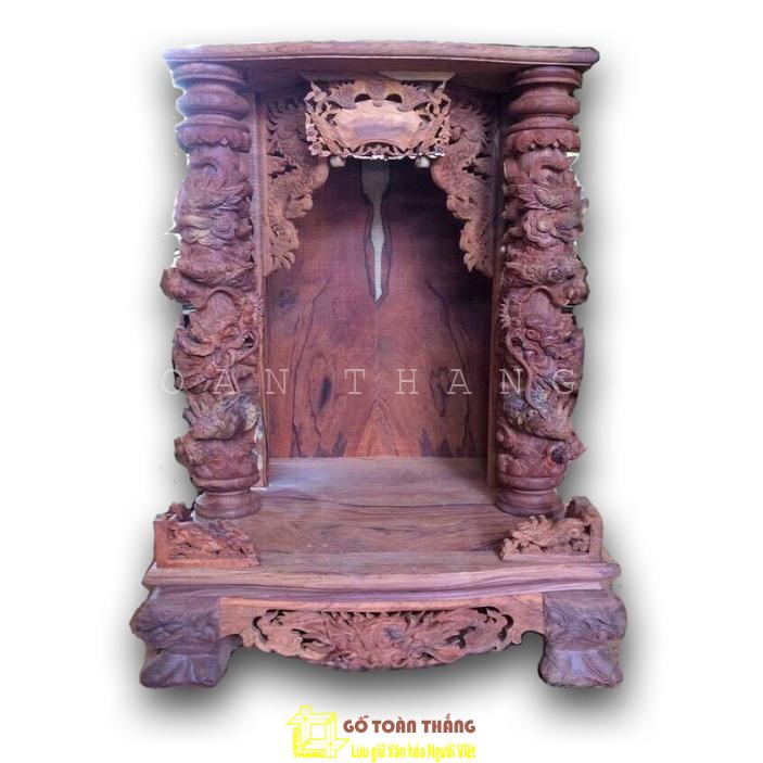 Bàn thờ Thần Tài gỗ Cẩm Lai TTC-07 Bàn thờ Thần Tài gỗ Cẩm Lai TTC-07