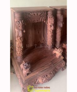 Bàn thờ Thần Tài gỗ Cẩm Lai TTC-03