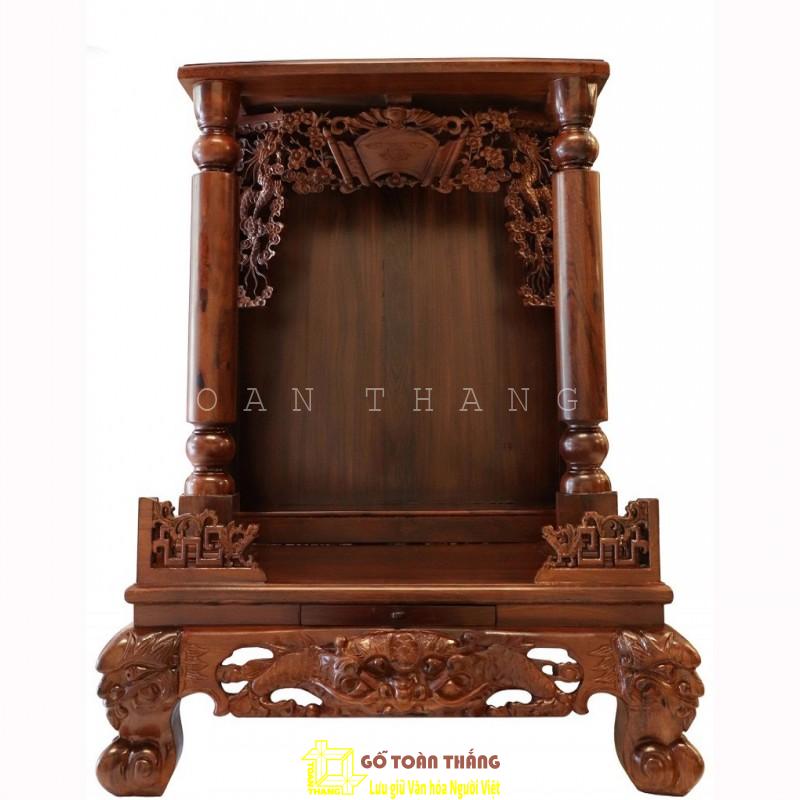 Bàn thờ Thần Tài gỗ Cẩm Lai TTC-04 Bàn thờ Thần Tài gỗ Cẩm Lai TTC-04