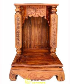 Bàn thờ Thần Tài gỗ Cẩm Lai TTC-06