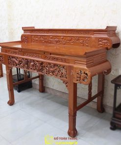 Bàn Thờ 2 tầng gỗ Gõ đỏ BTG-09