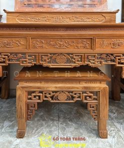 Bàn Thờ 2 tầng gỗ Gõ đỏ BTG-12