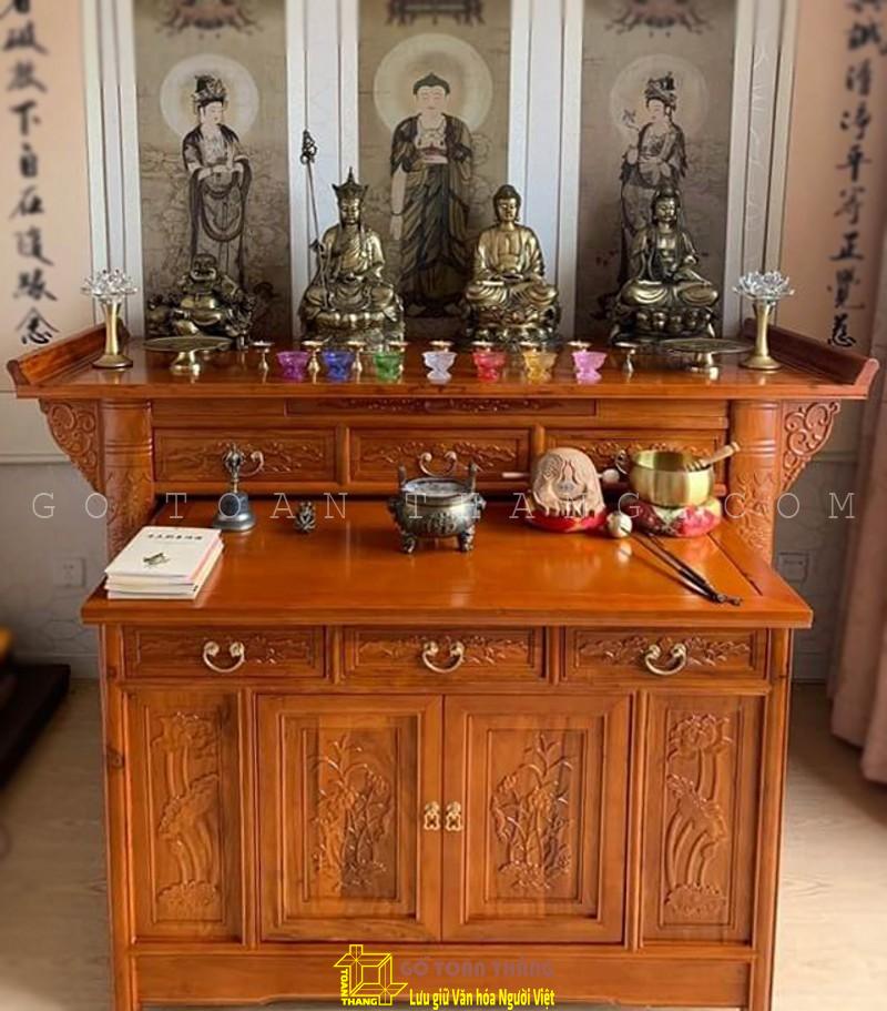 Tìm hiểu đơn vị cung cấp bàn thờ quận Bình Tân uy tín ban tho 2 tang 7